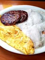 Biscuits and Gravywith 2 Eggs